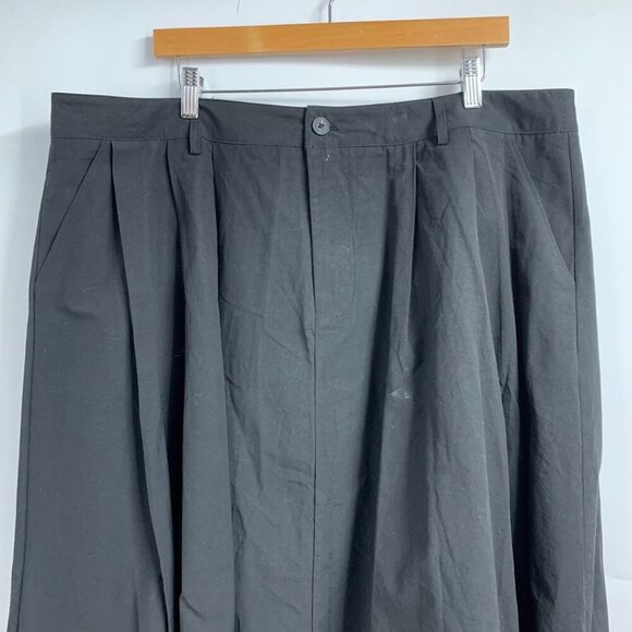 Cider Women's Pleated Front Midi‎ Belted Slowing Skirt Size 3XL NWT - Picture 3 of 13